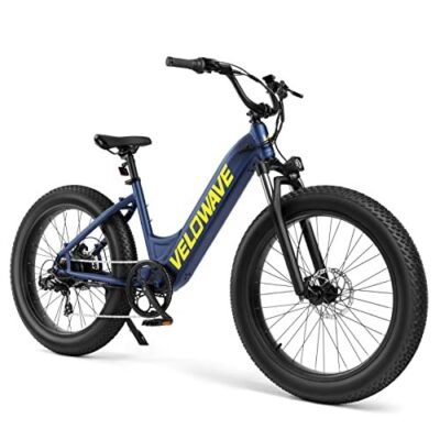 VELOWAVE Electric Bike for Adults 750W BAFANG Motor 32 MPH 48V 15AH Removable LG Battery