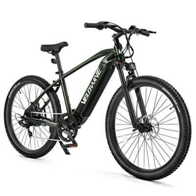 VELOWAVE Electric Mountain Bike for Adults 48V 15Ah Removable LG Cells Battery 25MPH